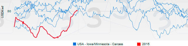 USA - Iowa/Minnesota - Carcass 2015