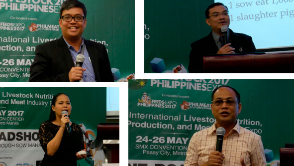 Livestock Philippines 2nd Roadshow: Dr. Michael Pasco, Dr. Pariwat Poolperm, Ms. Duangcheewan Jaikla and Dr. Emmanuel Tanael
