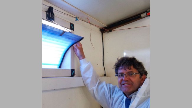 Pig farmers need to check that inlets like this open fully to allow emergency natural ventilation in the event of a power failure, especially in hot weather, says Tim Miller