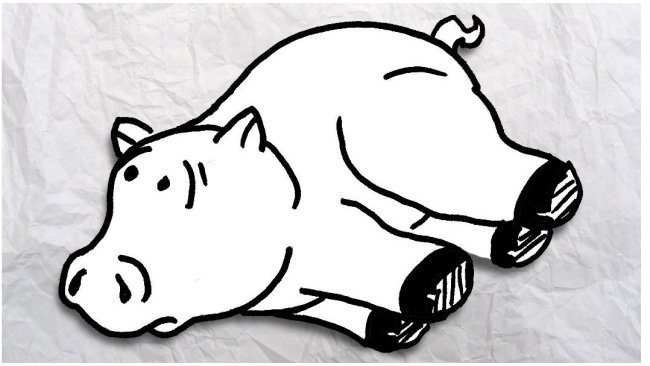 I can't believe you ate all that slop... you made a pig of yourself!