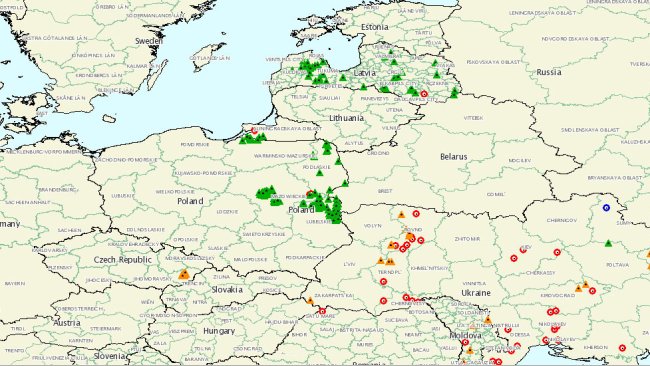 African swine fever outbreaks in Europe in 2018. Source: WOAH, updated as of January 26th, 2018