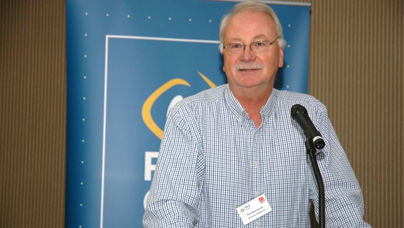 Pork CRC Subprogram 1C leader, Professor Paul Hemsworth of University of Melbourne, delivered the Barnett Memorial Lecture, &lsquo;Key determinants of pig welfare: implications of animal management and housing design on livestock welfare.&rsquo;
