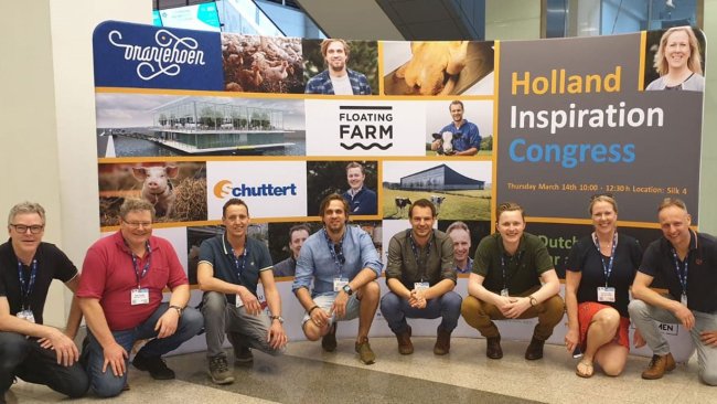 Dutch farmers and team.