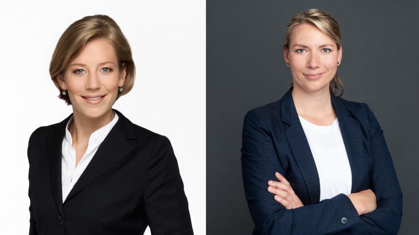 Freya von Czettritz (left) and Ines Rathke (right)