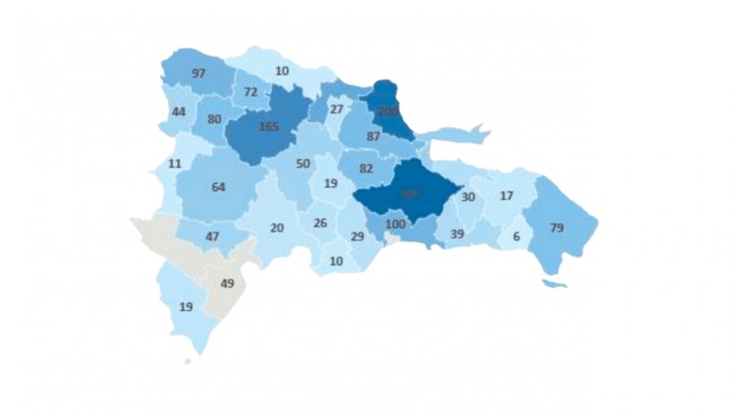 Map of ASF outbreaks by province - June 2021 to September 2024.&nbsp;Source: ICS-RD.
