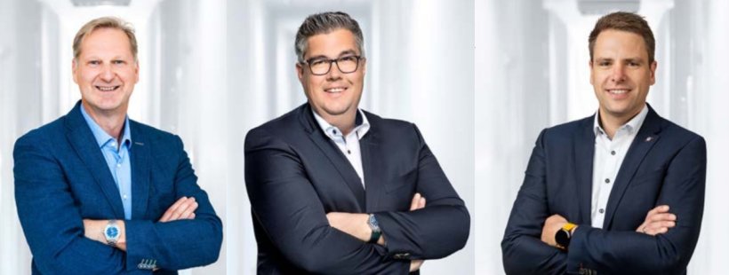 From left to right: Jens Albartus, Dirk Krumdieck and Tobias Gerweler.

