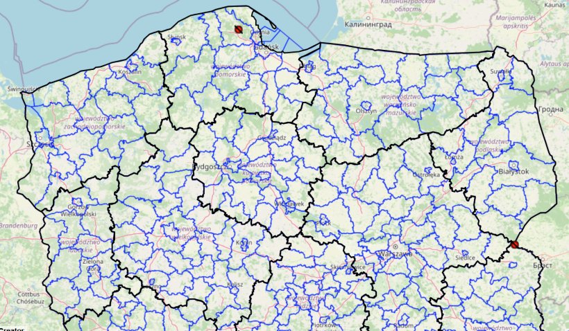 Second ASF outbreak in 2025. Source: Chief Veterinary Inspectorate.