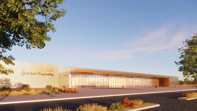 Smithfield Foods preliminary Sioux Falls facility design concept.