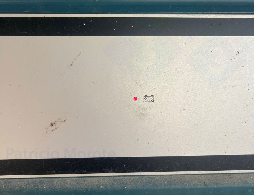 Photo 6. Emergency battery equipment failure.