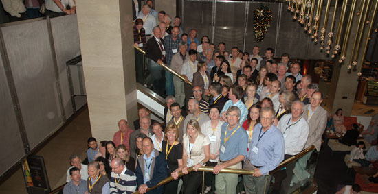 Celebrating getting the new CRC for High Integrity Australian Pork show on the road were more than 100 delegates at the 2011 Pork CRC Annual Conference at the Adelaide Hilton.