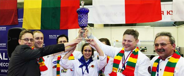 The Baltic Culinary Star Cup was won by the team from Lithuania
