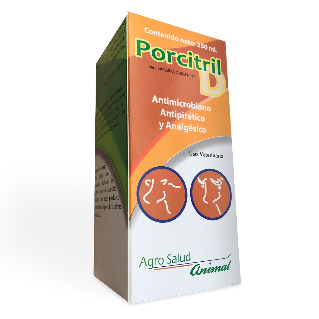 Antimicrobiano - Antipirético - Analgésico: Porcitril D