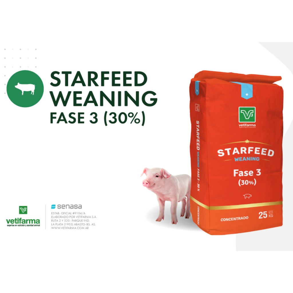 Starfeed weaning fase 3 al 30% 