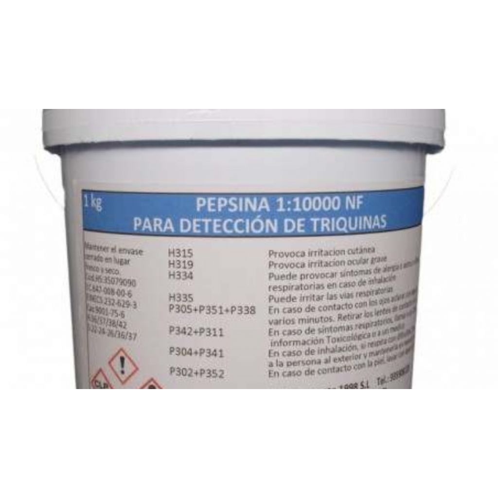 Pepsin for detection of trichinella NF 1:10000 1 Kg