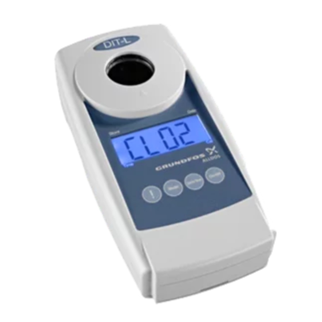 GRUNDFOS DIT-L photometer for measuring Cl, ClO2, O3, pH in water