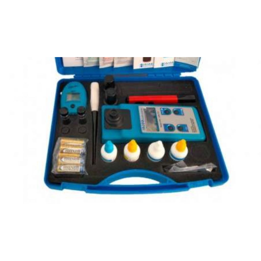 Case for controlling Turbidity, Free Chlorine, pH and Temperature Hanna