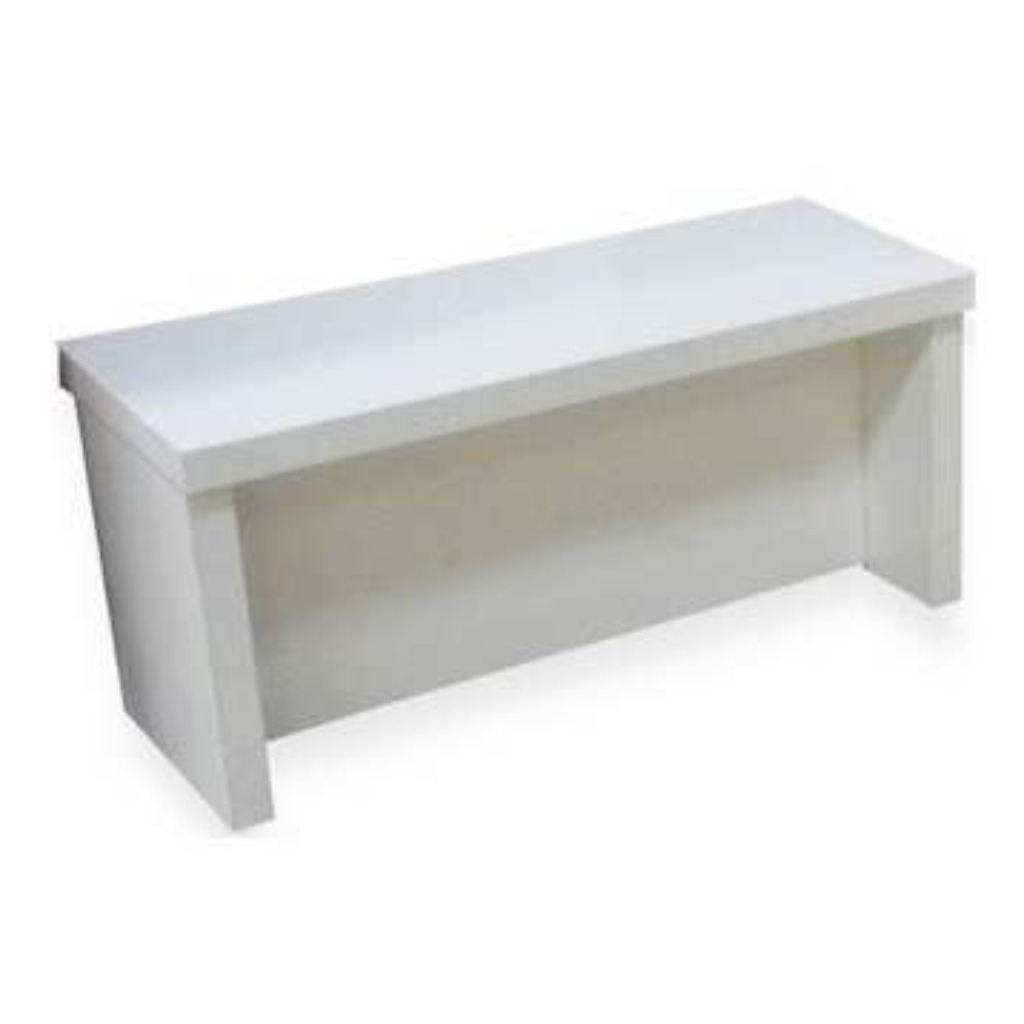 Polypropylene changing room bench 50 mm - 100x40x46 cm