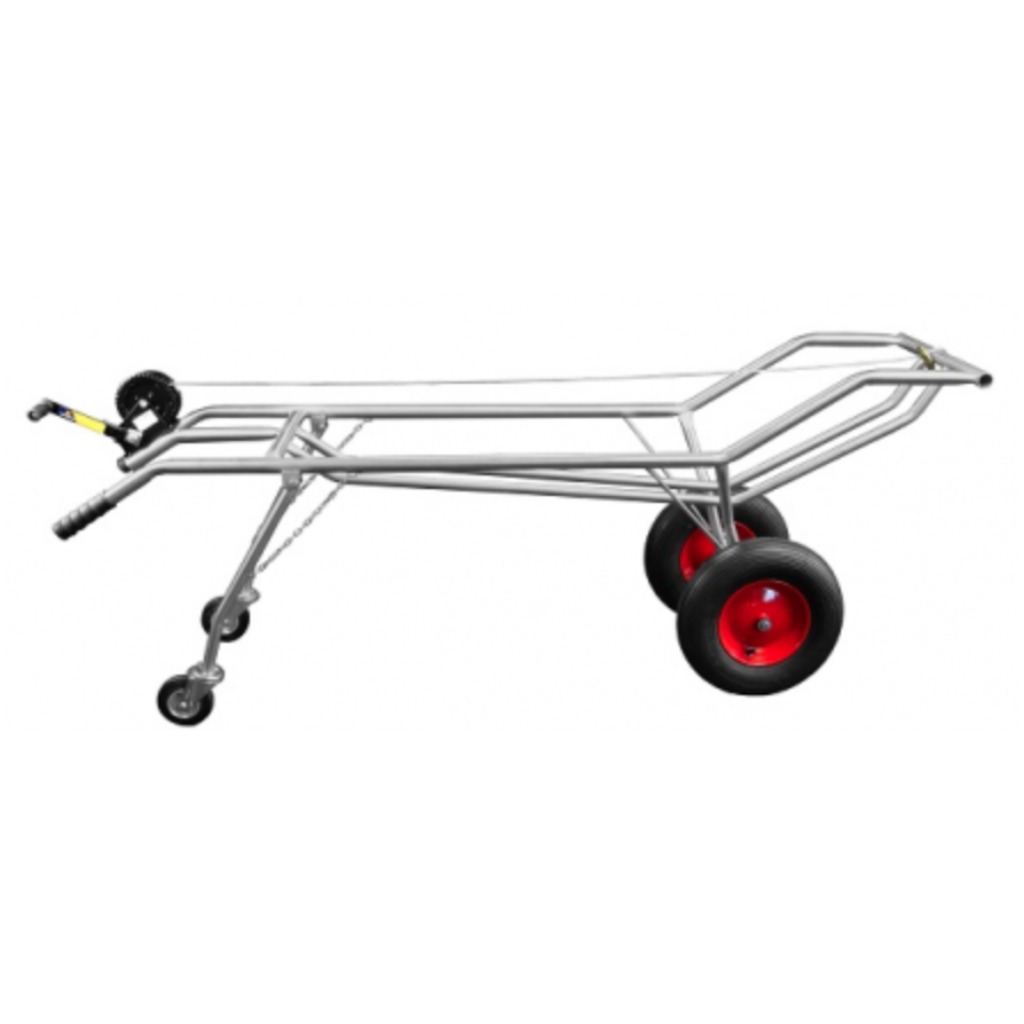 Stainless steel mortuary cart