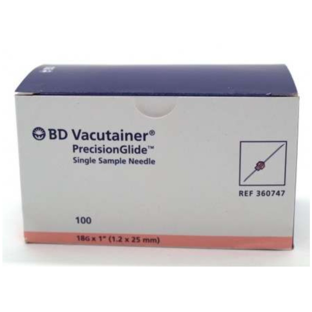 Vacutainer needles packs of 100 pcs