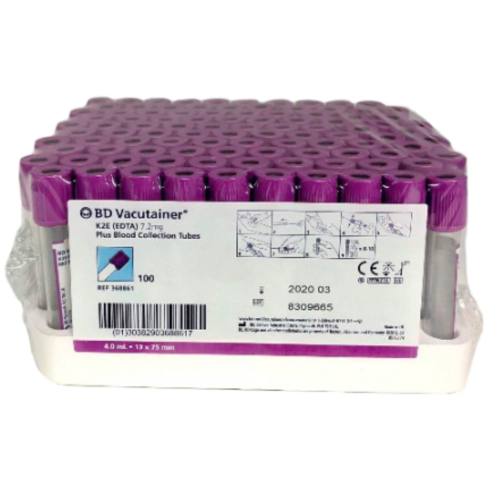 BD Vacutainer Tubes with EDTA