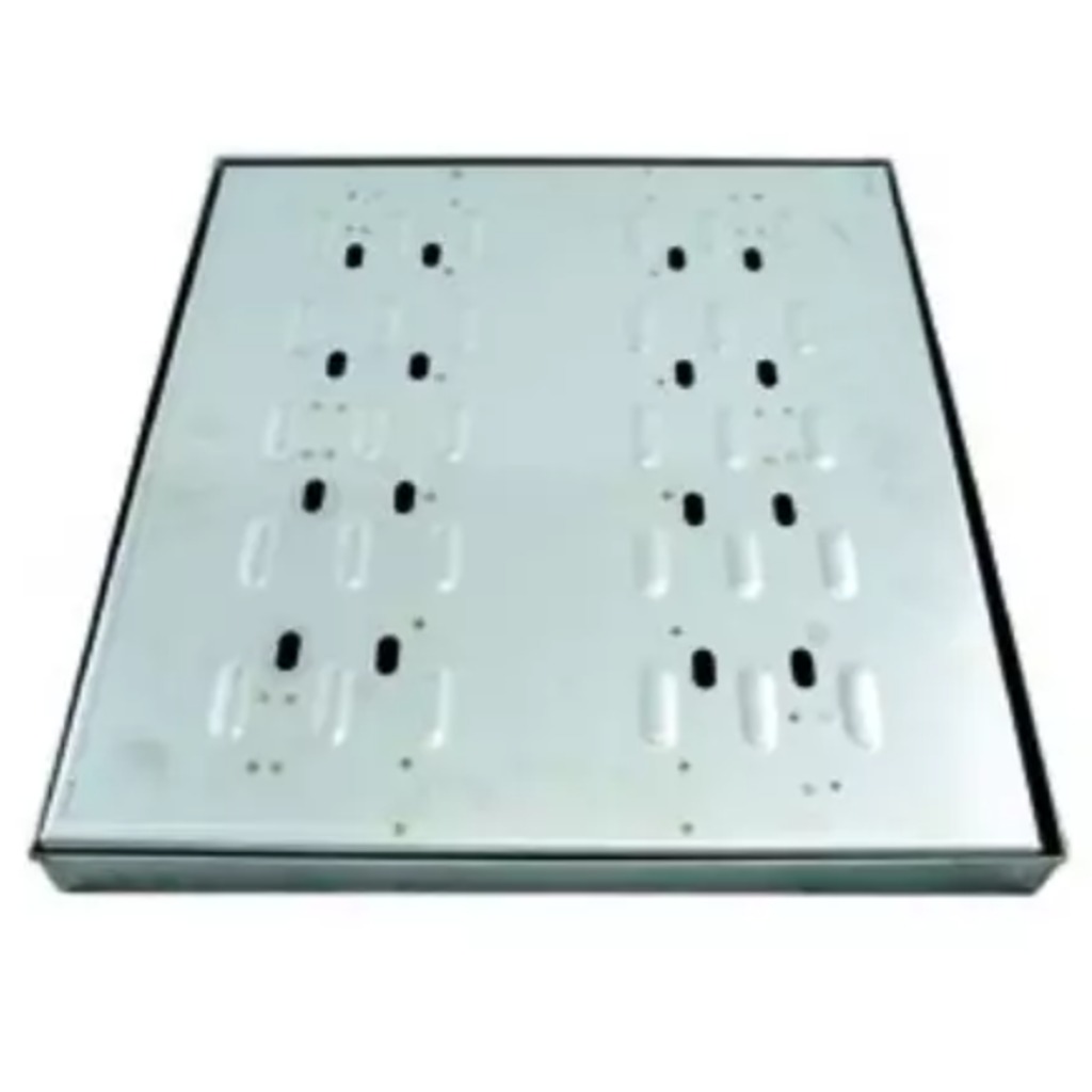 Raesgra stainless steel footbath for disinfecting boots