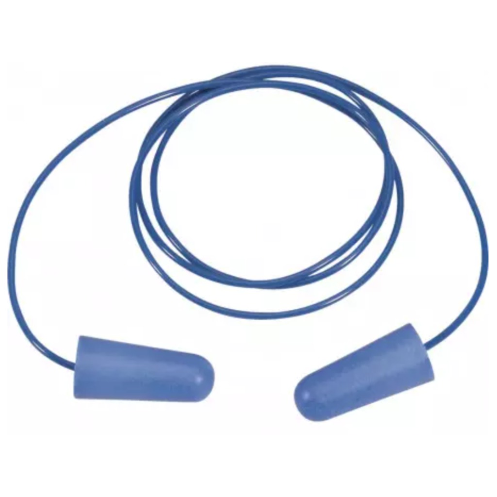 Detectable ear protection plugs