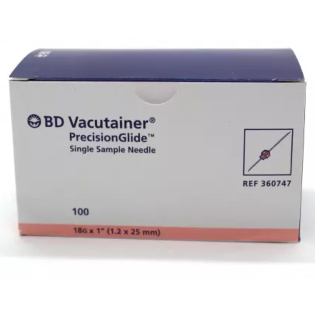 BD Vacutainer needles 100 pcs